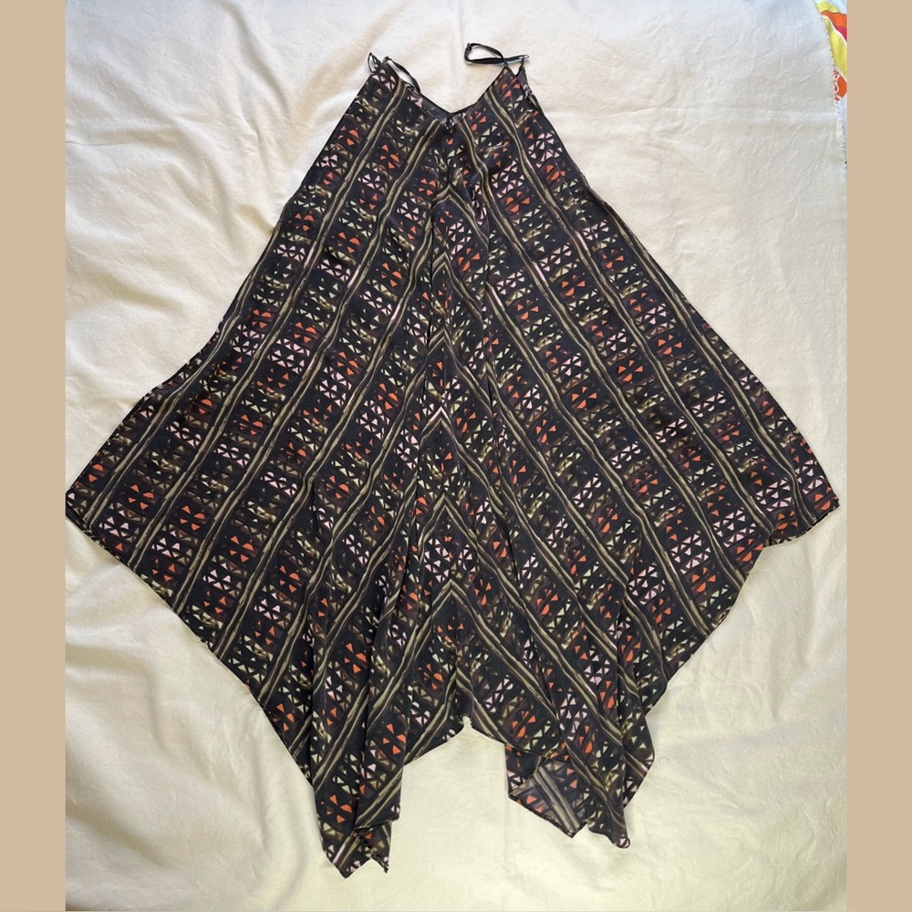 Anthropologie HD in Paris Silk Blouse Poncho Top Women XS S